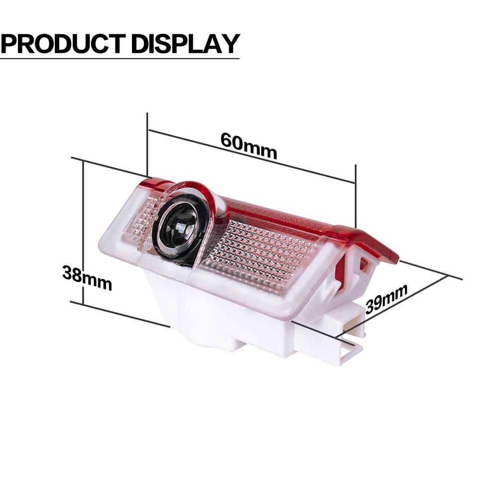 LED Car Door Ghost Shadow Welcome Light Accessories For Mercedes Benz W176 W177 W246 W205 W212 W213 W166 W167 X166 H247 X156 A45