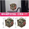 Rear Sticker Body Emblem Decor Badge for Modified Four-Wheel Drive Off-Road Vehicles of Jetour Traveler Shanhai T2 / Liberator T1