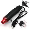 220V Round Plug Heat Gun for DIY Rubber Stamps, Heat Shrink Sheets, and Soft Clay Modeling