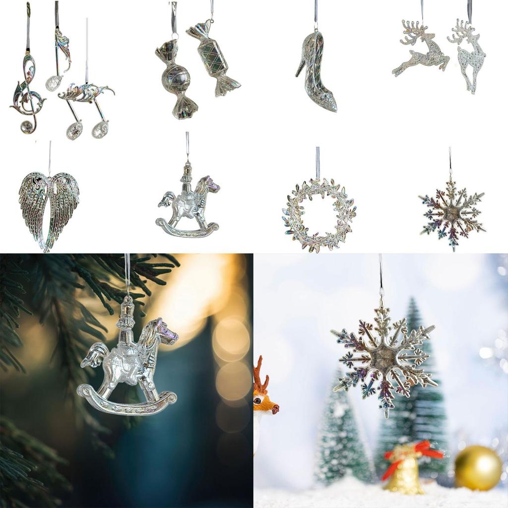 Hanging Ornaments for Christmas Tree Indoor Decor Baubles for Office Celebration