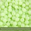 100 Stück 6mm 8mm Angelposen Perlen Ersatz Runde Leuchtende Glühende Rig Perlen Barsch Angelköder Pose Zubehör