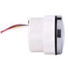 Marine Vessel Trim Tilt Gauge Resistant to Oil Left Side White Dial PC Material for Outboard Engine
