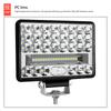 144W 48-LED Car Truck Forklift Driving Work Light Waterproof 5-inch Engineering Vehicle Spot Flood Light