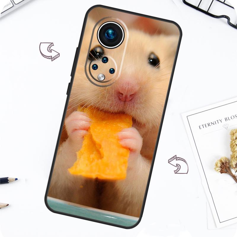 Cute Lovely Pet Hamster Case For Honor Magic 7 5 6 Lite Honor 200 Pro X8b X9a X8a X8 X9 X9c X9b 50 70 90 Lite Cover