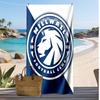 Toalha de Praia Estampa de Futebol Millwall, Toalha Grande Macia de Secagem Rápida para Praia Acampamento Natação