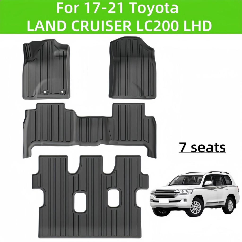TPE Floor Mat/Trunk Mat for 2017-2021 Land Cruiser LC200