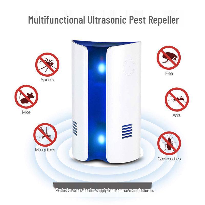 

Ultrasonic Electromagnetic Mosquito and Mouse Repeller Plug-in, Electronic Insect Killer US Plus (Domestic Use)