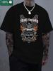 Skull Society Graphic T-shirt - Breathable Cotton