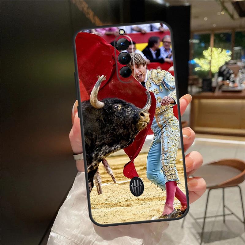 Bullfight Bull Fighter Case For ZTE Nubia Red Magic 11 10 9 8 8S 9S 10S Pro Plus 6 7 6S 7S For RedMagic 10 Air Cover