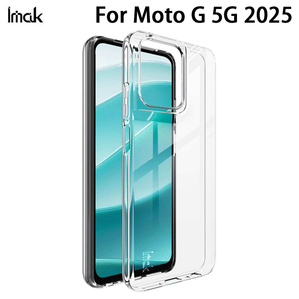 

For Moto G 5G 2025 Phone Case IMAK Soft Slim Case UX-10 Series Moto G 5G 2025 белый