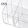Acrylic Organizer for School Supplies Desk Organizer, Multi Compartments Pen Pencil Holder, Clear Desktop Storage Workstation Organization Drawer Box,
