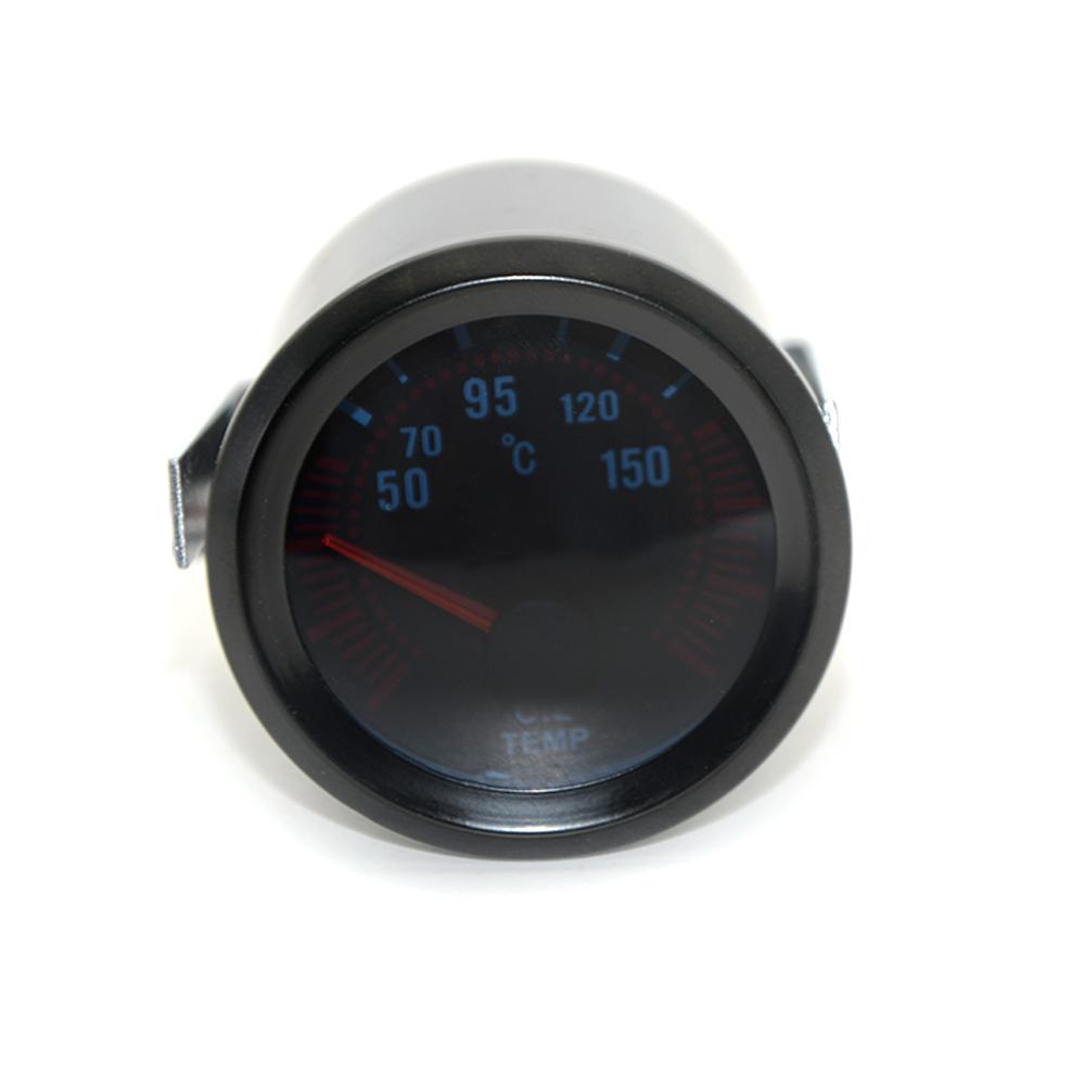 2' 52mm Smoke Lens with Sensor Boost Gauge Bar Psi/Vacuum/Water Temp/Oil Temp/Oil Pressure/Voltmeter/Tachometer RPM Coolant Temperature 4