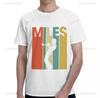 Retro Miles Davis Trumpet T Shirts Casual Tee Shirt Blue Music Gift Short Sleeve Oneck Novelty Funny Printed Classical TShirt