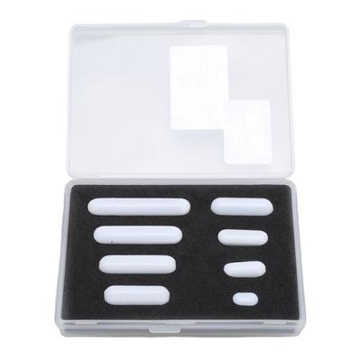 8Pcs Magnetic Stir Bar Set PTFE Stirring Rod Mixing Bars for Laboratory Stirrer 10mm 15mm 20mm 25mm