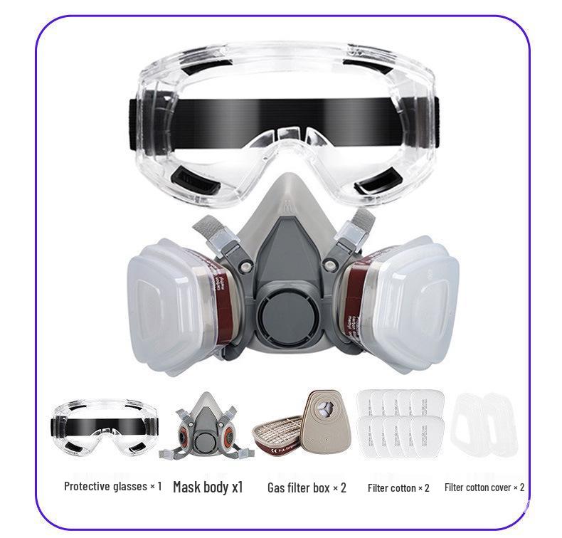 6200 Protective Respirator for Pesticide, Spray Paint, Chemical, Firefighting, and Formaldehyde