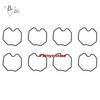 Motorcycle Carburetor Repair Kit Gasket Rubber for Zanella RX 150 Antares RX150