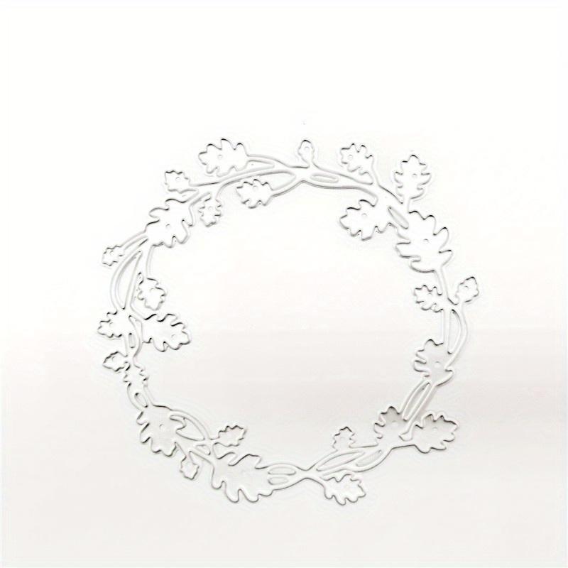 Metal Cutting Dies Cut Mold Wreath Decoration Scrapbook Paper Craft Knife Mould Blade Punch Stencils
