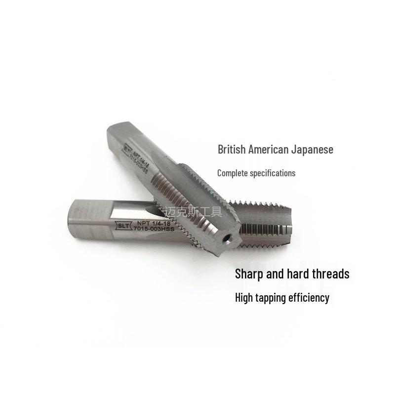 Shanghai Shenli PT NPTF Pipe Thread Taps for Water Pipe 1/8, 1/4, 3/8, 1/2 American Standard