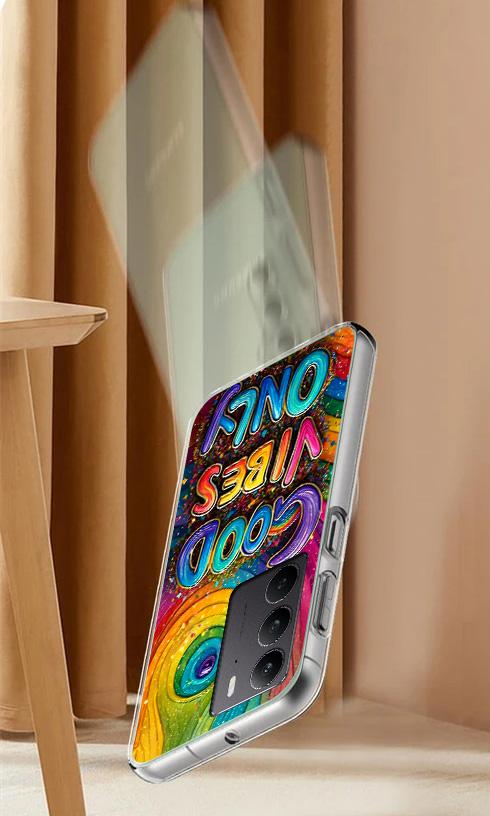 Etui Do Realme C75 / 14X 5G Obudowa Foto Case Plecki Vibes + Szkło 9H