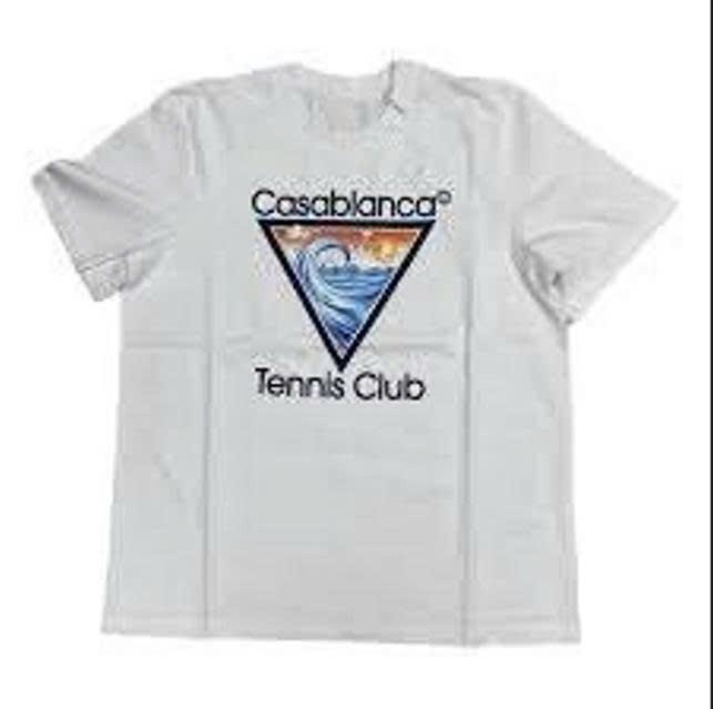 Vintage Repint CasaBlanca Par Avion Graphic Tee Retro Streetwear Shirt Unisex T-Shirt L