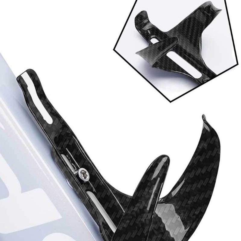 Durability Carbon Fiber Bottle Holder Light Weight Cycling Water Bottles Rack for Long Cycling and Daily Commutes