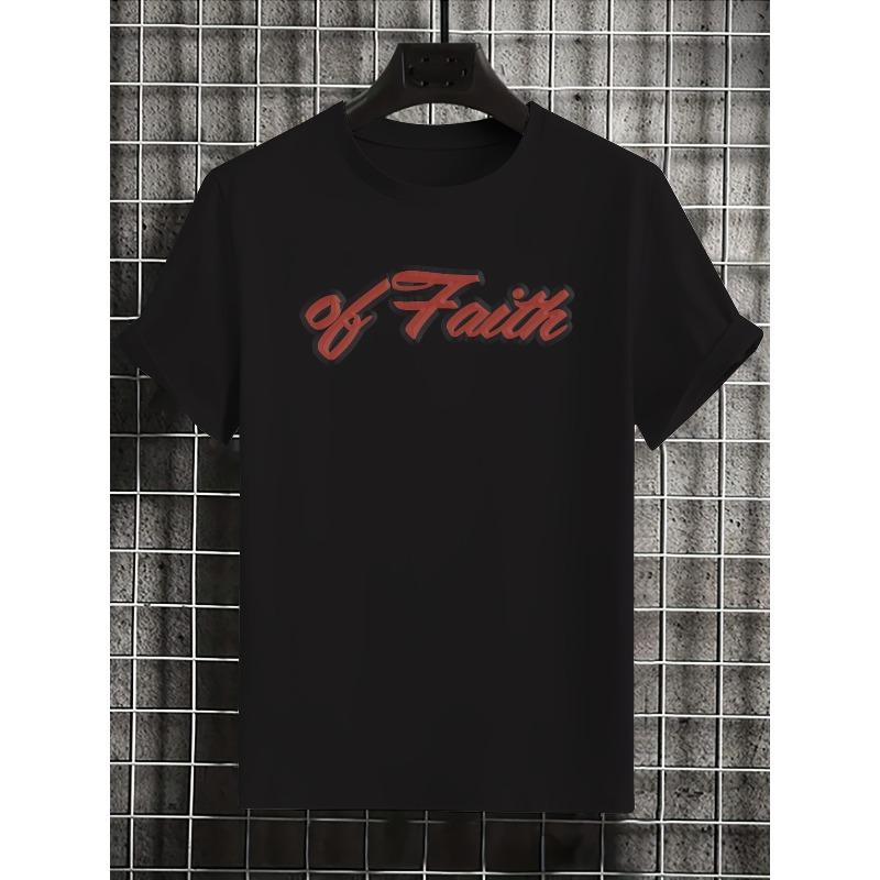 Men'S Summer Short-Sleeve Print T-Shirt,Suitable for Home Daily Leisure Or Outdoor Fitness Activities