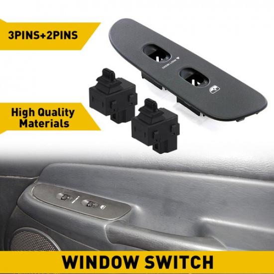 Right Side Window Control Switch Fits For 2003 - 2005 Dodge Ram 1500 2500 3500