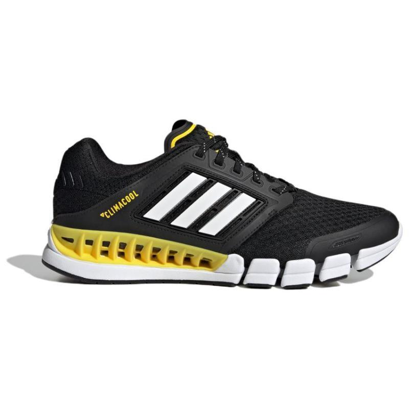 Adidas Revolution Shoes 'Black White Yellow' Sneakers IF1018