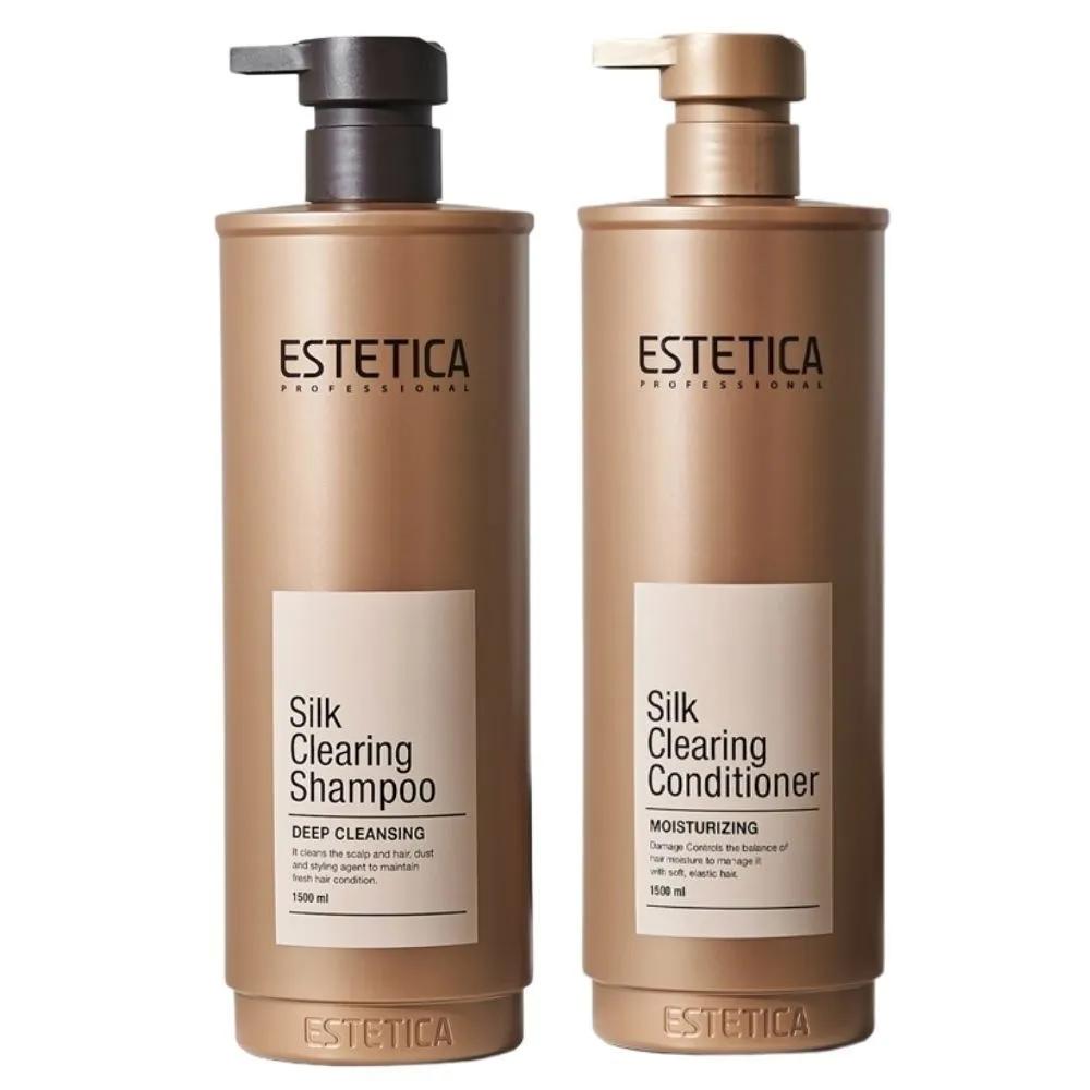 

ESTETICA Silk Clearing Shampoo & Conditioner 1500ml Fragrant Rinse Large Size Salon Scalp Perfume Recommended 1500ml Shampoo
