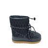 2024 Classic Lambswool Pleated Mid-Calf Ski Boots with Thick Soles