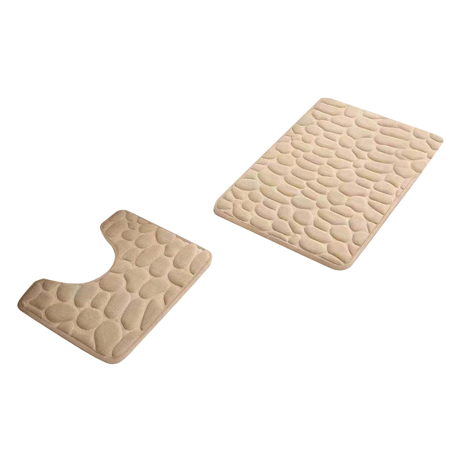 

Маленький килимок для підлоги з коралового флісу «Камінь», однотонний, простий у догляді, килимок для підлоги у ванній кімнаті, килимок для ванної кімнати, хрест One Size хакі