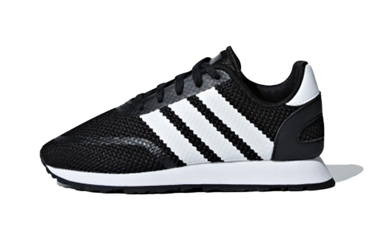 Adidas Originals N 5923 Slip Resistant Slip Resistant Low top Running Shoes Black White Children Aged 3 7 Years Old D96694 30