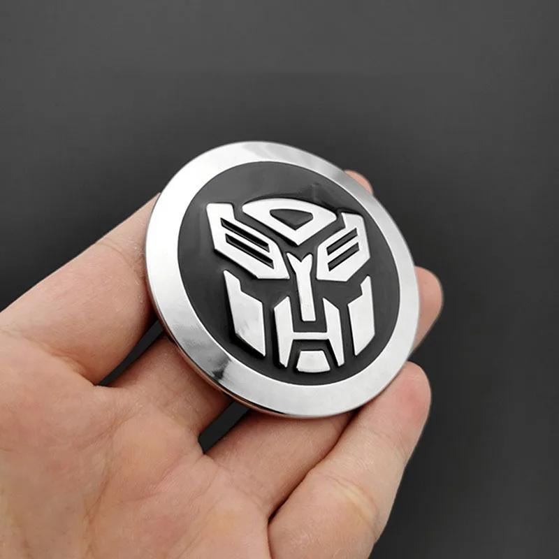 

6.5 CM 3D Metal for Autobots Style Logo Stickers Car Emblem Rear Suitcase Emblem Badge Stickers Modification A