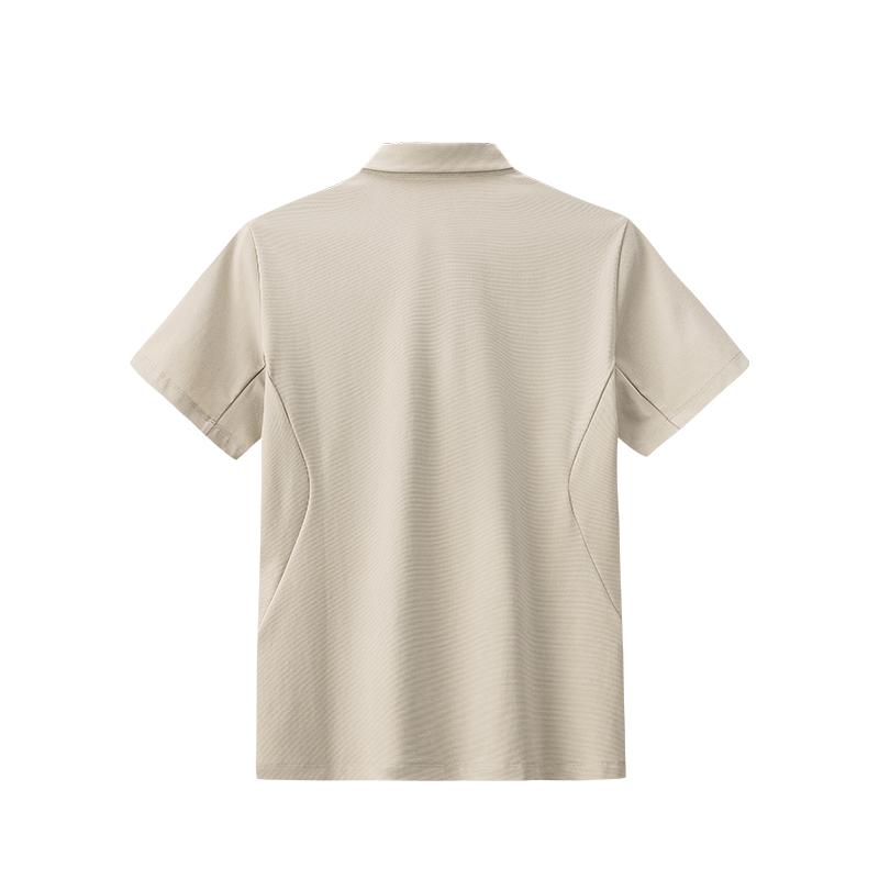 Anta Soft Versatile Simple Casual Short Sleeve Polo Shirt Women Tops 162626106-2