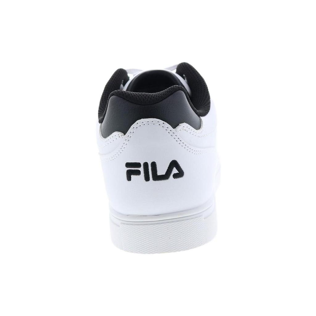 Fila Versatile Comfortable Lightweight Casual Durable Breathable Low-Top Skate Shoes Men Sneaker White Black 1CM00873-120