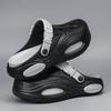 New Breathable Slide Shoes For Men Summertime Eva Clogs Garden Shoes Outside Holes Beach Slide Shoes Plush Comfort Slides Trend Clogs