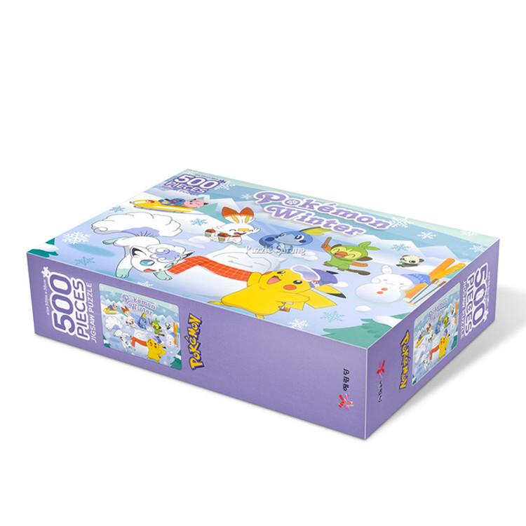 500-piece Jigsaw Puzzle - Pokémon Winter Story, Popular Korean Puzzle
