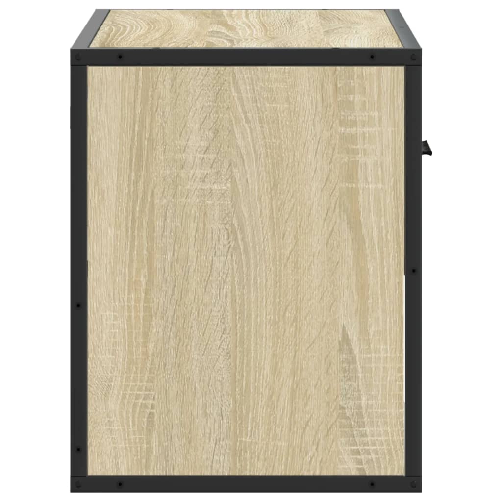 Vidaxl Szafka Pod Telewizor, Dąb Sonoma, 60X31X39,5 Cm