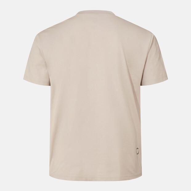 DESCENTE Lightweight Oversized Short Sleeve T-Shirt Beige Sr323Rts81