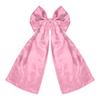 Großer Satin-Schleifen-Schal Haar-Accessoire für Damen Dekorative Band-Schleife für Pferdeschwanz oder Geschenkverpackung