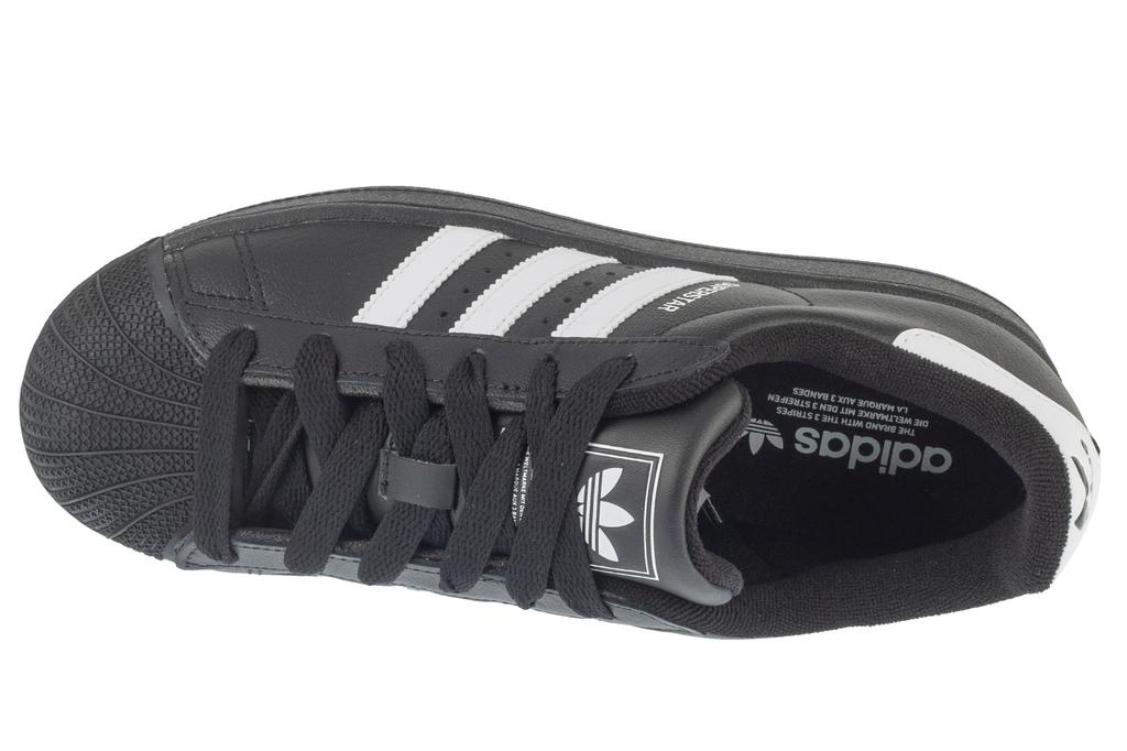 Adidas Superstar II J, for Boy Black Sneakers