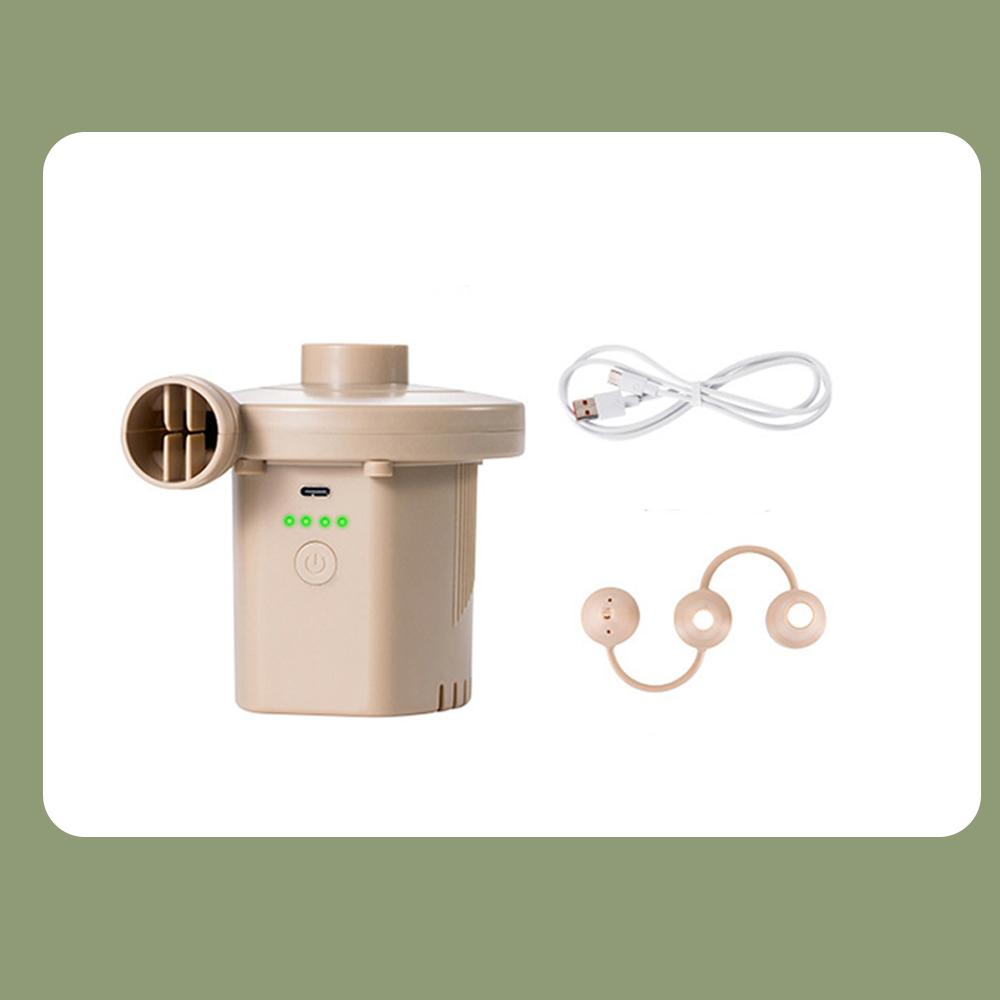 

Портативный воздушный насос с аккумулятором 2000 мАч, USB-перезаряжаемый для надувания/сдувания надувных изделий для бассейна, надувной кровати, вакуумных пакетов для хранения