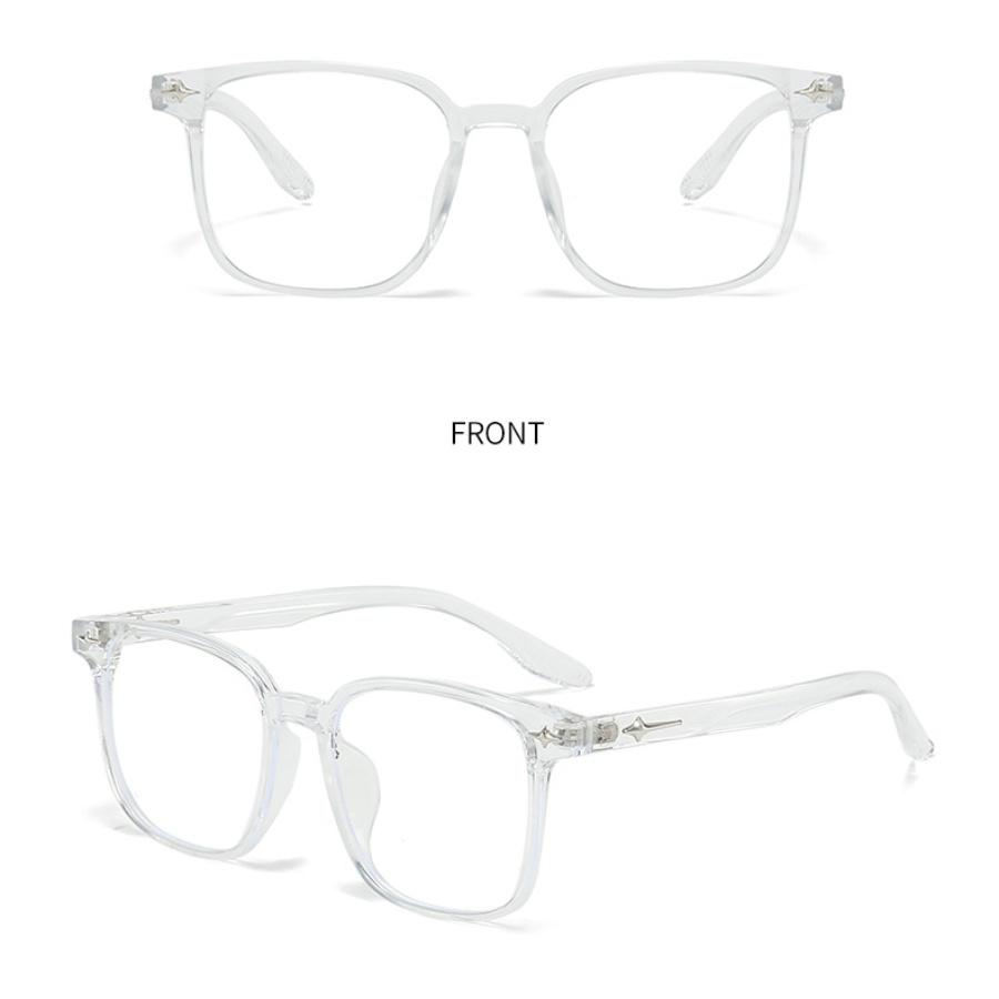 

Новая большая оправа для очков ретро женская мужская плоские линзы модные очки с защитой от синего света повседневные очки трендовые простые очки