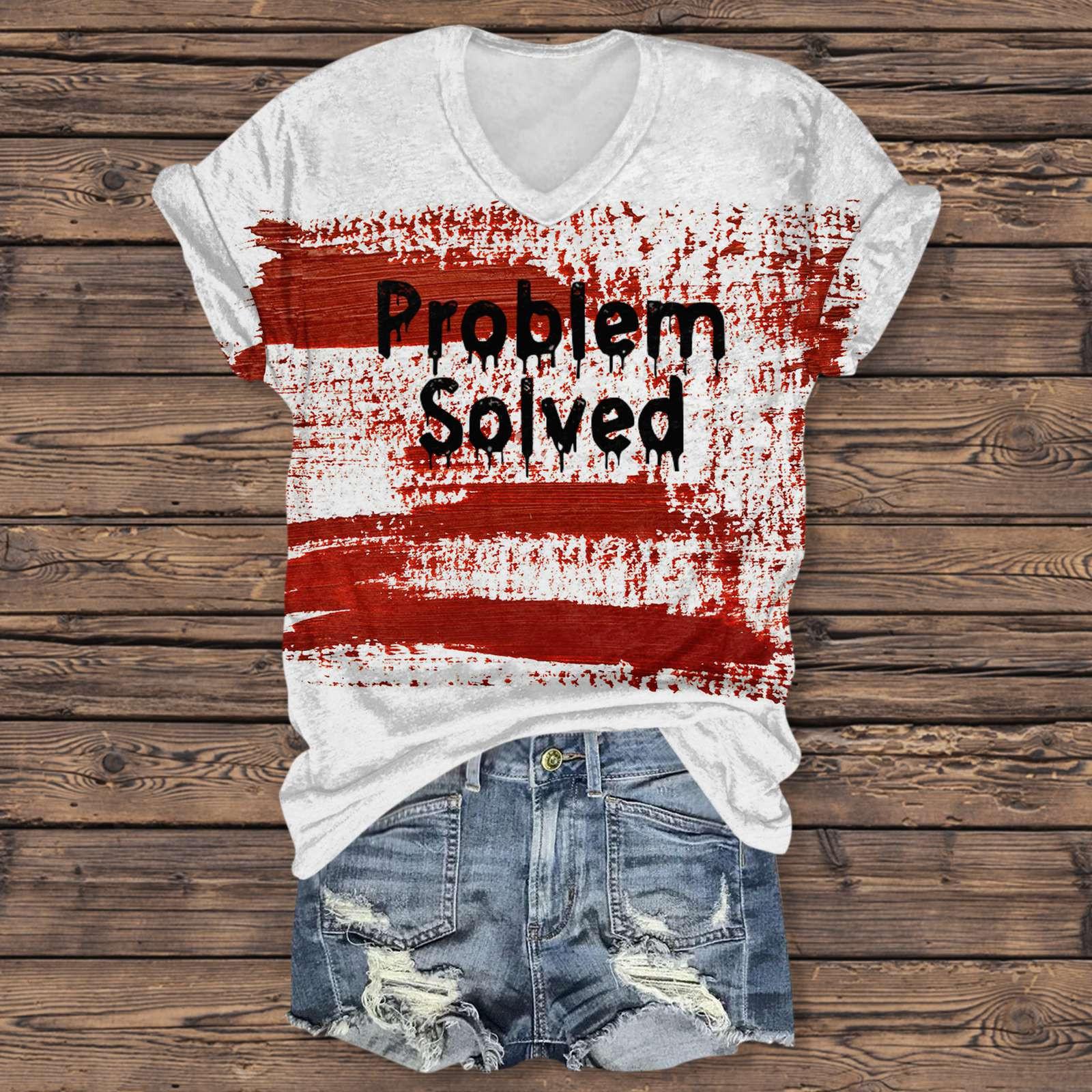 

Женский модный повседневный топ с рукавом три четверти, Хэллоуин с буквами, топ с принтом «Призрачное лицо» XL