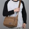 Men's High Quality Canvas Shoulder Bag – Fashion Crossbody Tote for Casual Outings Travel & Office