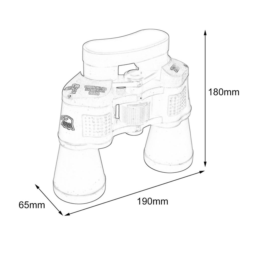 Buy BeautyCamera 60X60 Binoculars Optical Telescope Night Vision ...