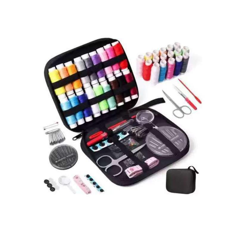 Compact Sewing Kit: Portable Mini Needle and Thread Box for Home & Travel