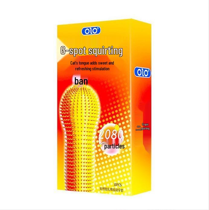 OLO 10-Pack Ice & Fire Condoms for Adults - God/Goddess Pleasure Series