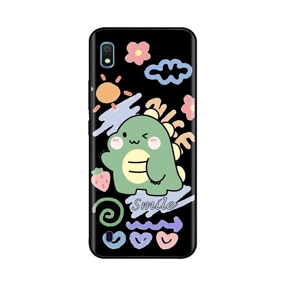 Für Samsung Galaxy A10 Hülle Niedlich Weich Glatt Flüssigsilikon Vollschutz Handyhüllen Für Samsung A10 Hülle A 10 SM-A105F