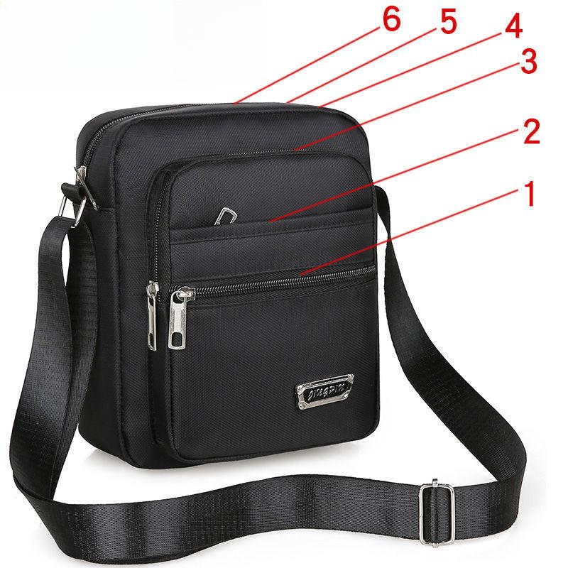 Men Wallets Oxford Cloth Shoulder Bag - Canvas Bag, Wallet, Crossbody Bag & Key Pouch